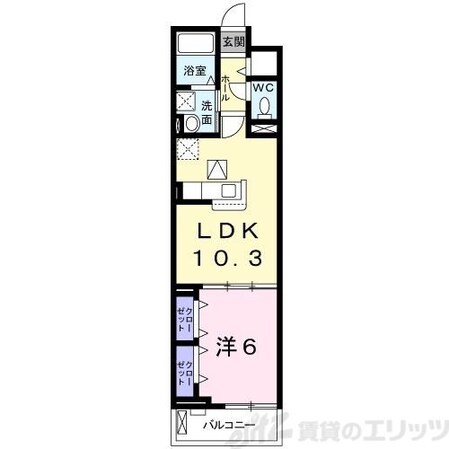 トゥジーテの物件間取画像
